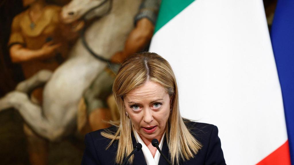 Giorgia Meloni, primera ministra de Italia.