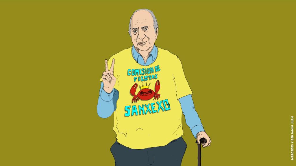 Sanxenxo'23. La VIÑETA de este viernes de Mercedes, Paula y Benjamín Juan