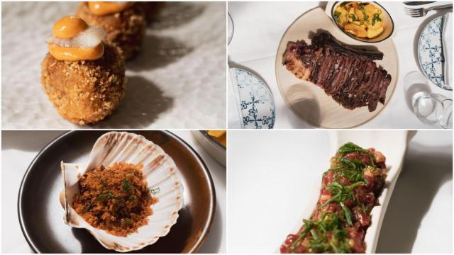 Algunos de los platos del nuevo Casa Paquita.