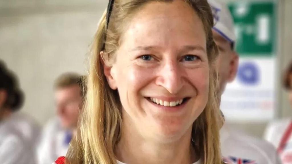 Joasia Zakrzewski, con el equipo de Gran Bretaña.