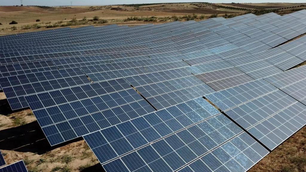 Planta fotovoltaica de Iberdrola en Bargas (Toledo).