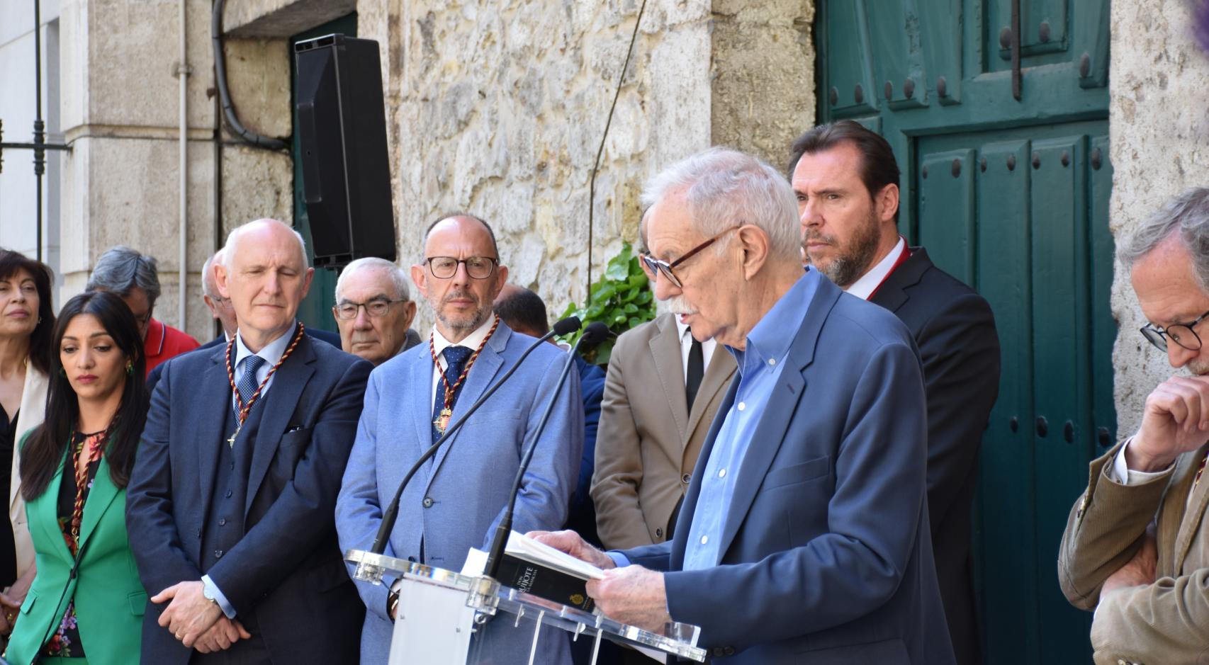 Eduardo Mendoza en el aniversario de la muerte de Miguel de Cervantes
