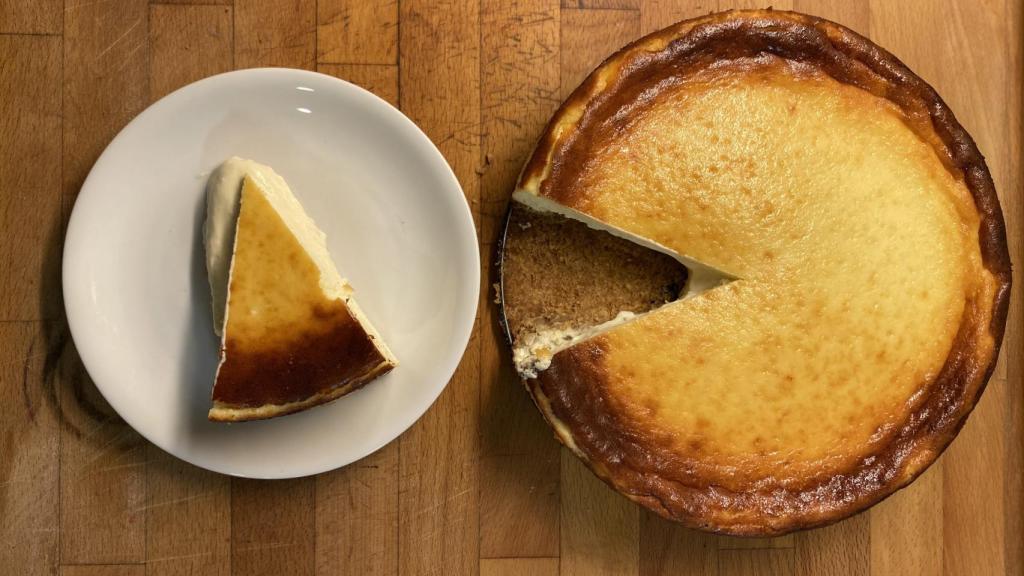 La tarta de queso clásica.