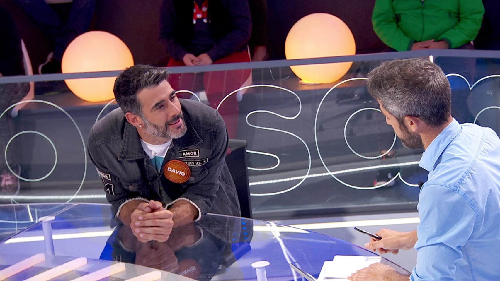 David Amor, en una anterior visita a 'Pasapalabra'
