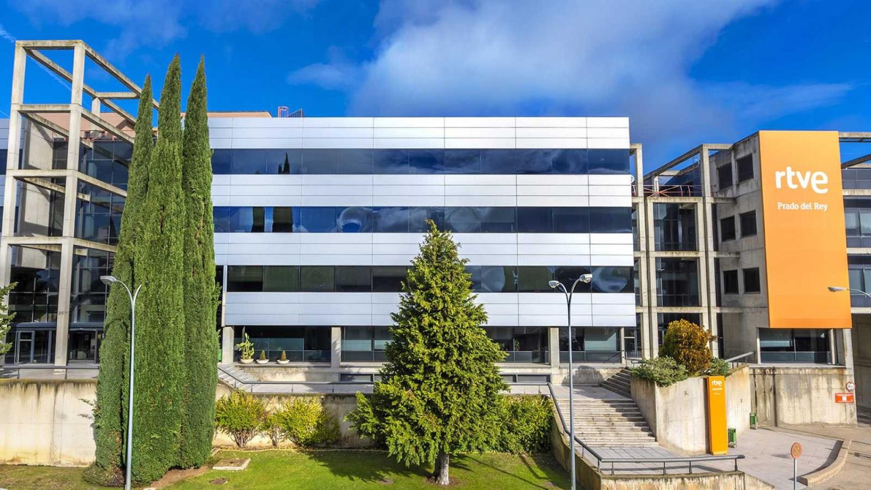 Imagen de la sede de RTVE.