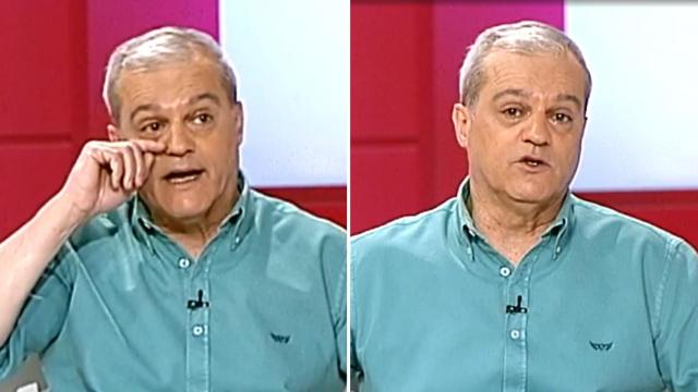 Ramón García rompe a llorar en directo en su programa: A veces me tocan el corazón