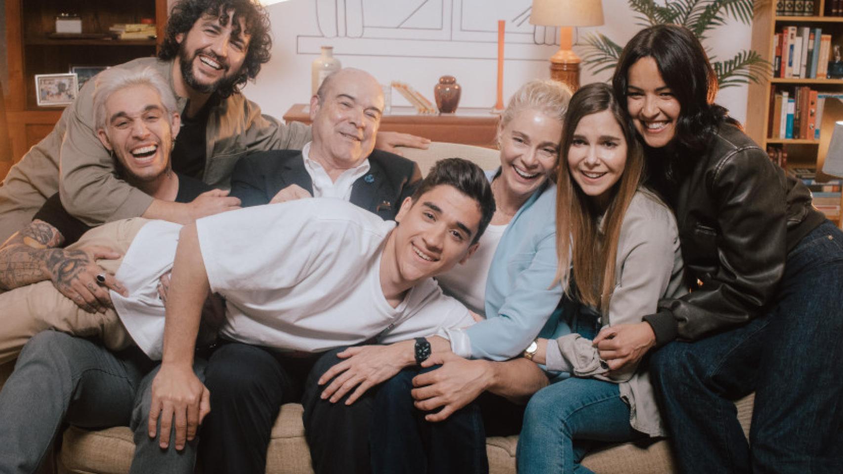 La familia de 'Los Serrano'.