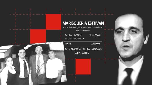 Las comidas de José María Enríquez Negreira en la Marisqueria Esthvan