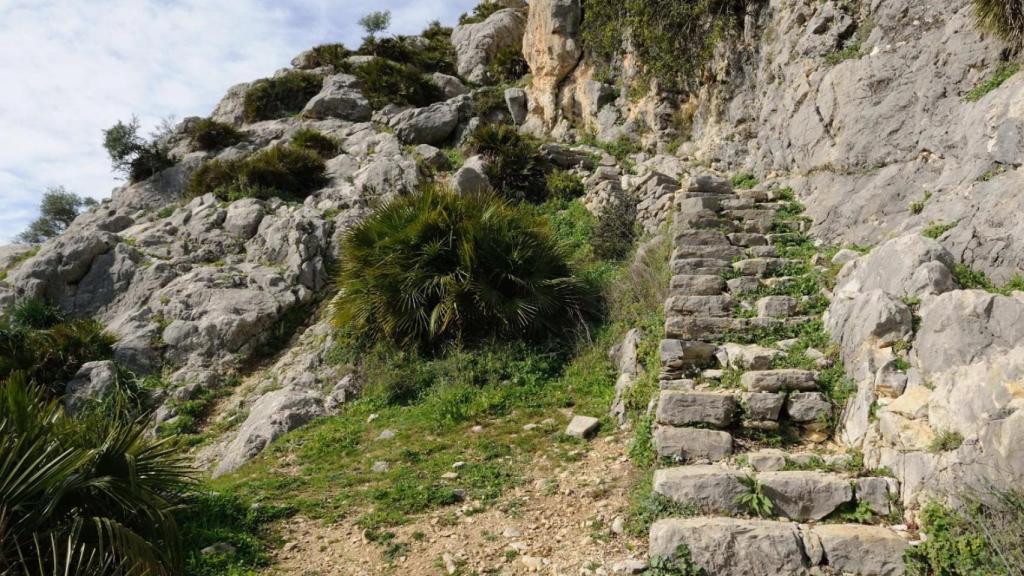 Escalera árabe.