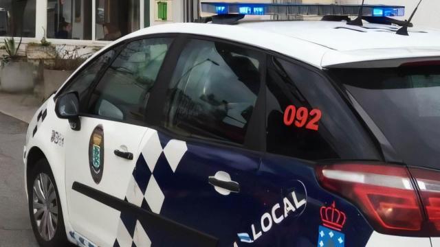 Foto de archivo de un coche de la Policía Local de A Coruña.