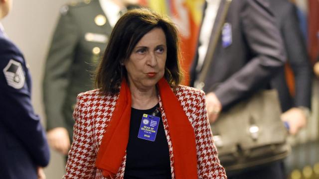 La ministra de defensa, este viernes en Alemania