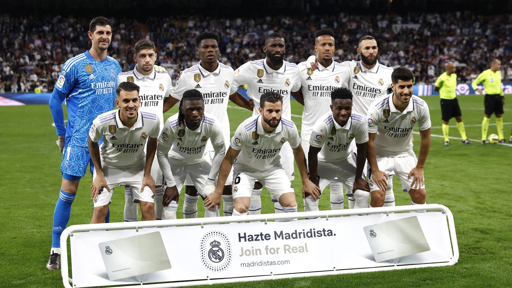 Once del Real Madrid para enfrentarse al Celta de Vigo.