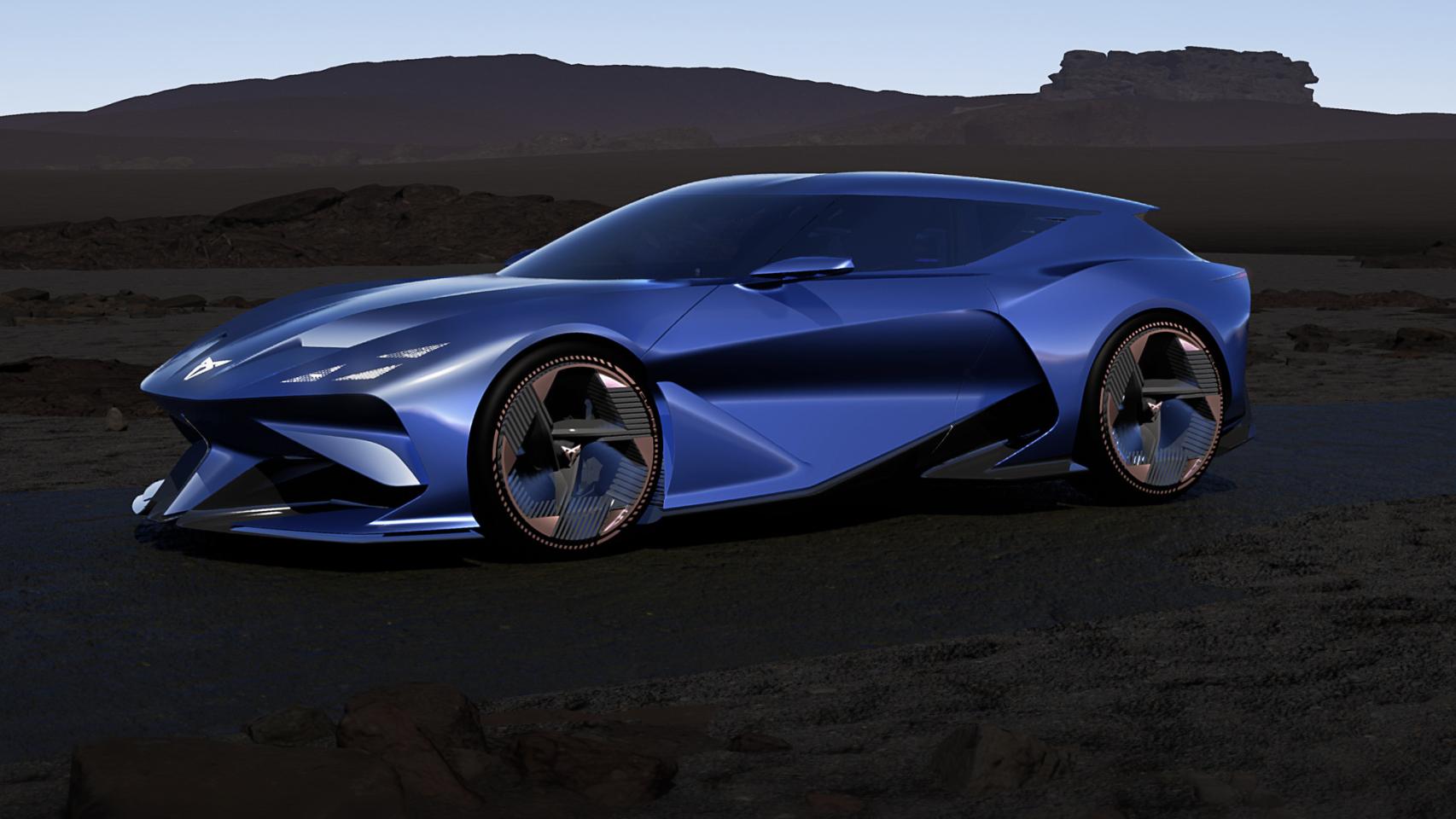 Cupra DarkRebel: un prototipo virtual con el que sueña la marca deportiva de Seat