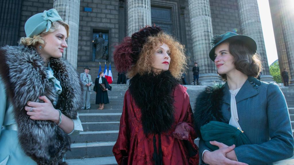 Nadia Tereszkiewicz, Isabelle Huppert y Rebecca Marder