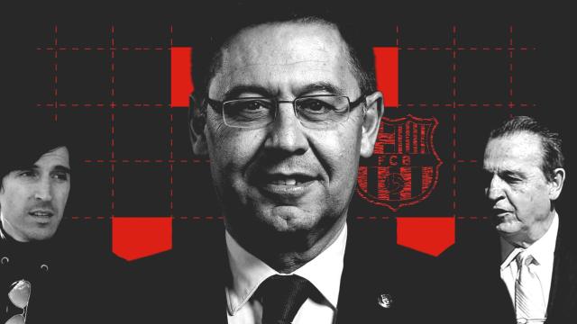 Javier Enríquez Romero, Josep María Bartomeu y José María Enríquez Negreira