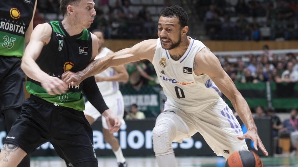 William-Goss, en acción ante el Joventut.