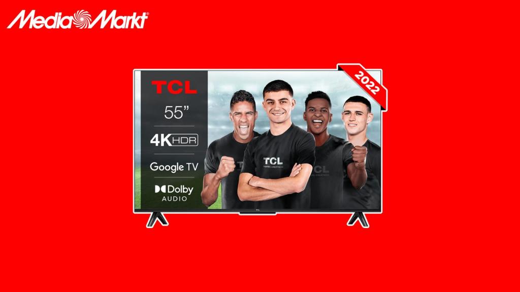 El televisor TCL que vende Media Markt.