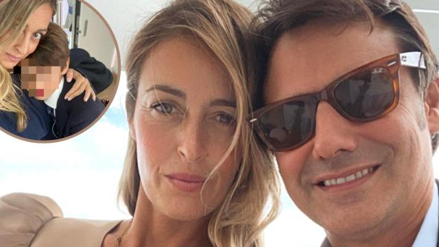 El presentador y su mujer, en un montaje de JALEOS.