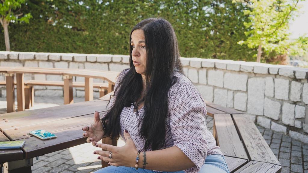 Mariah Oliver, durante su entrevista con este periódico.