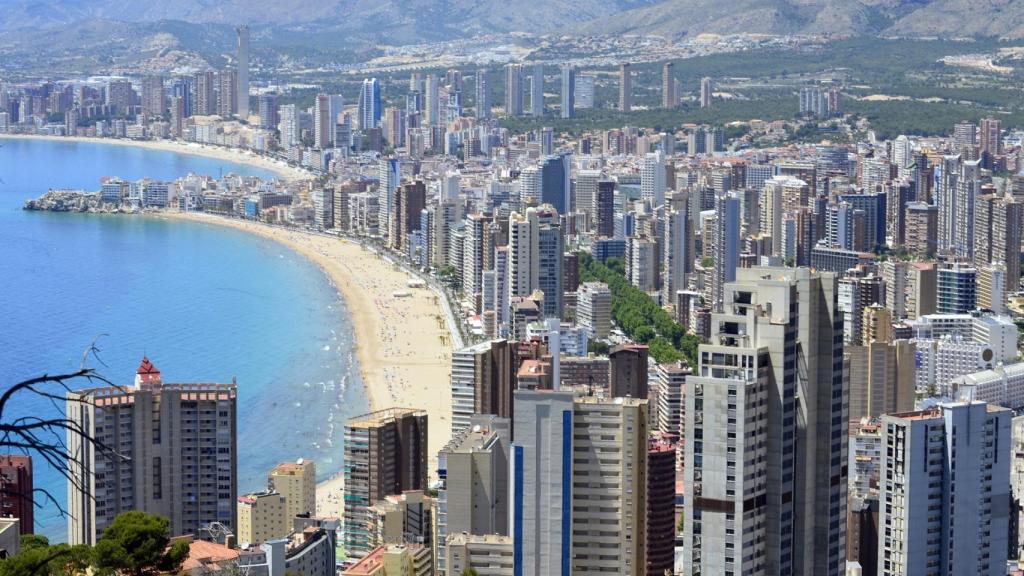 Panorámica de Benidorm, en imagen de archivo.