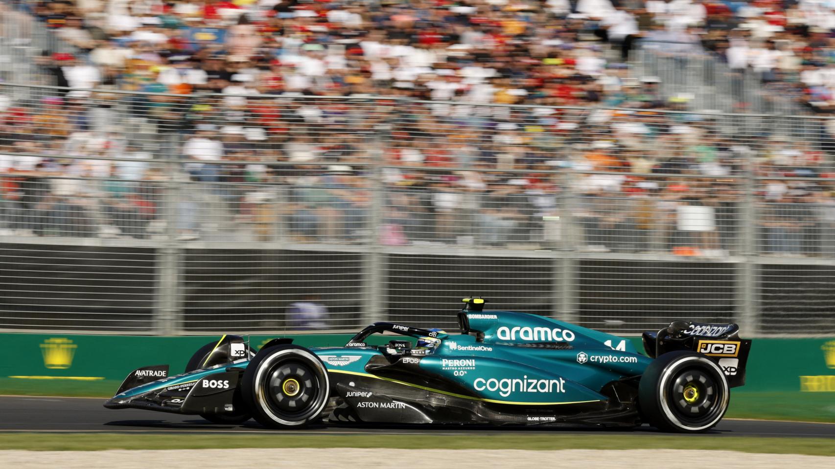 Fernando Alonso, en el GP de Australia