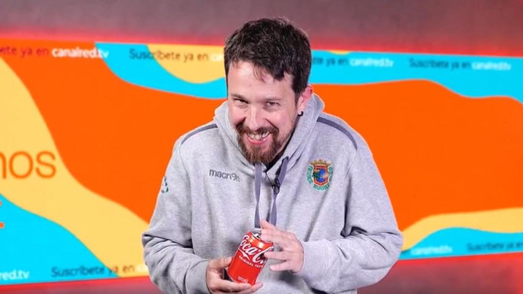 Captura de pantalla del anuncio de Pablo Iglesias.
