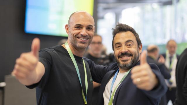 Oscar Villanueva y Manuel Diaz, fundadores de Nymiz.