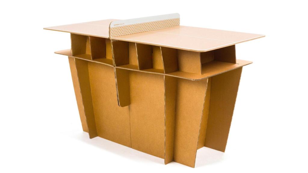 Mesa de ping pong.