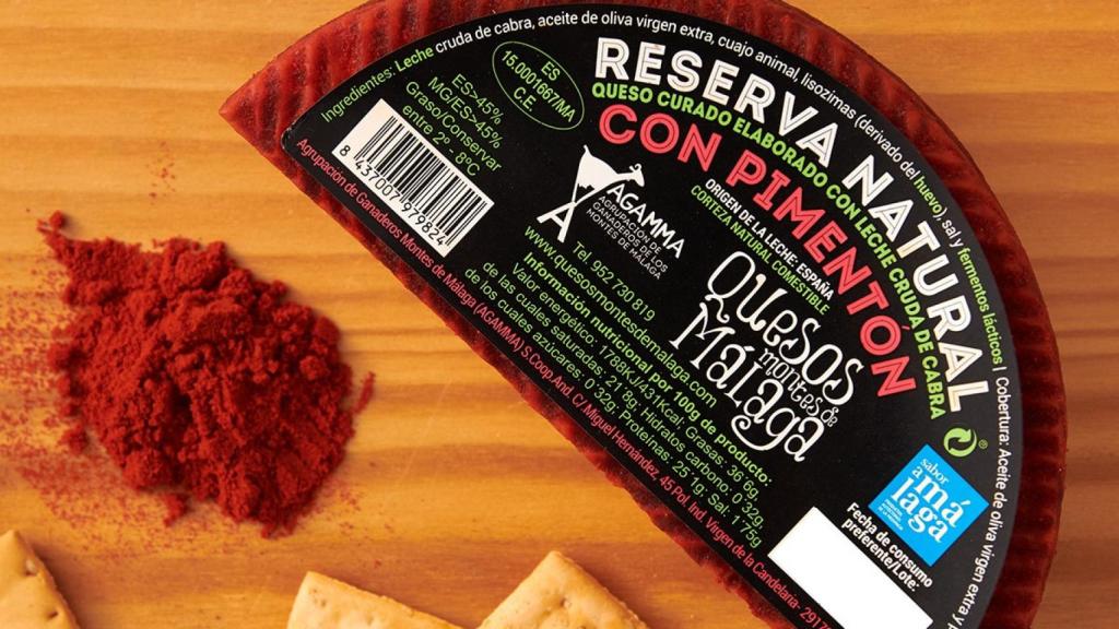Queso Reserva Natural con Pimentón.