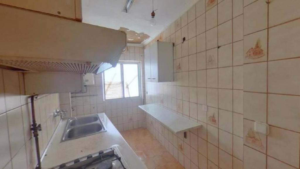 Estado de la cocina tras el paso de los 'okupas'