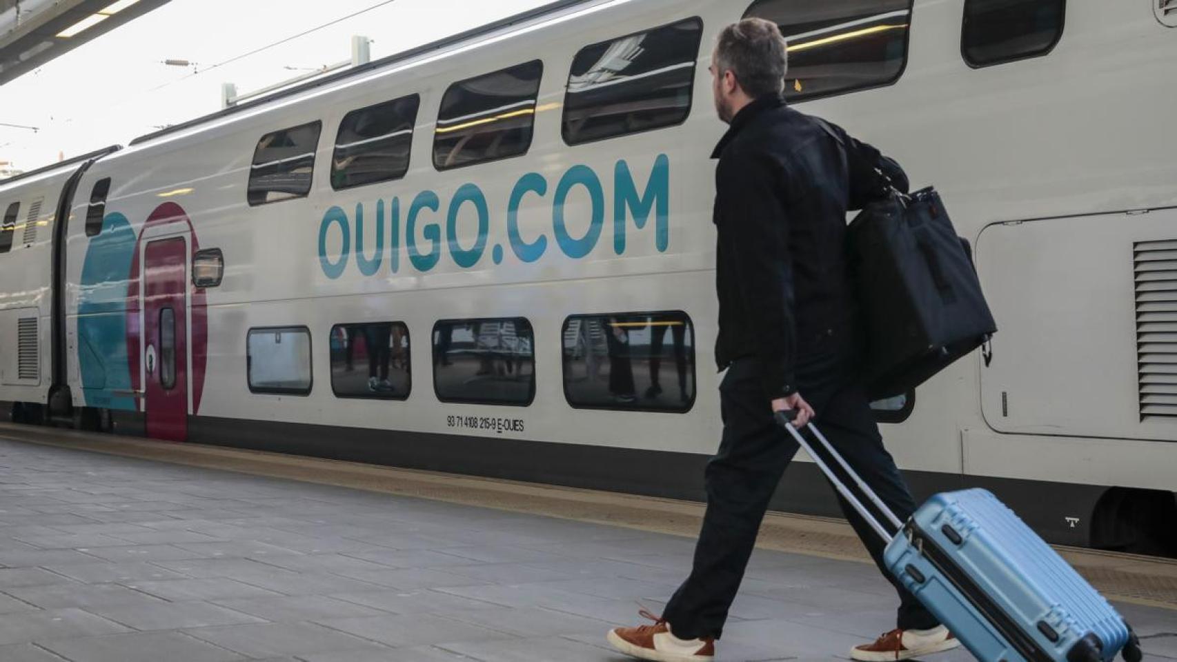 Un tren Ouigo en Valencia, en imagen de archivo.