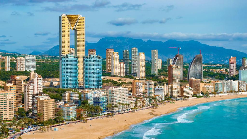 La ciudad de Benidorm, en una imagen de archivo.