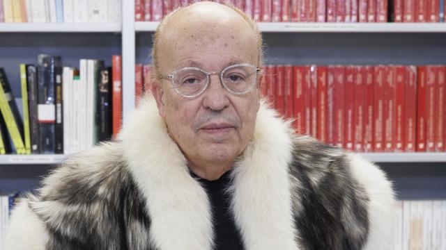 El futurólogo Rappel en un acto público en marzo de 2022, en Madrid.