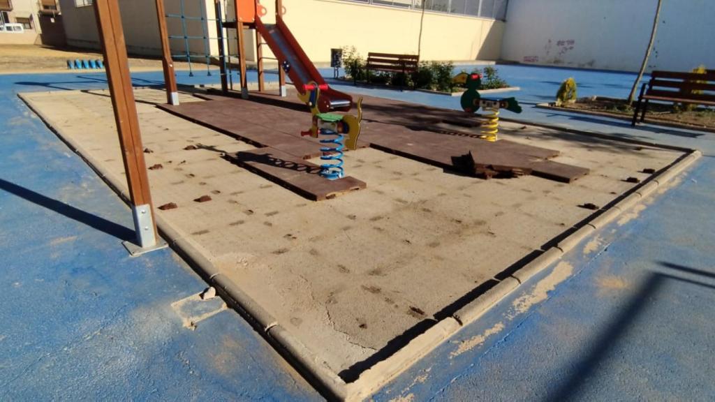 Vandalismo en Daimiel (Ciudad Real).