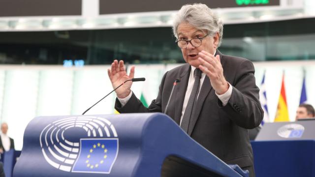 El comisario europeo de Mercado Interior, Thierry Breton.