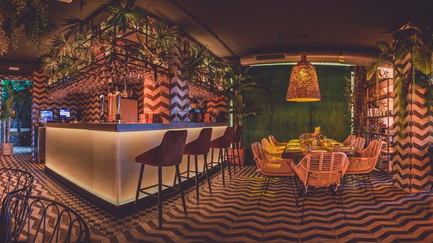 El restaurante de Burro Canaglia en Fuengirola