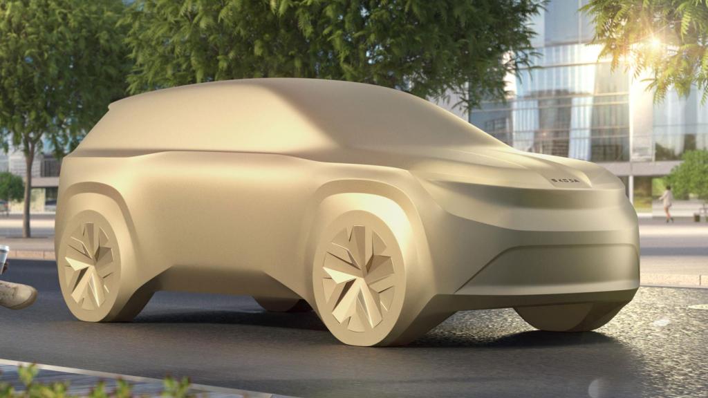 Silueta del SUV eléctrico de Skoda que se fabricará en España.