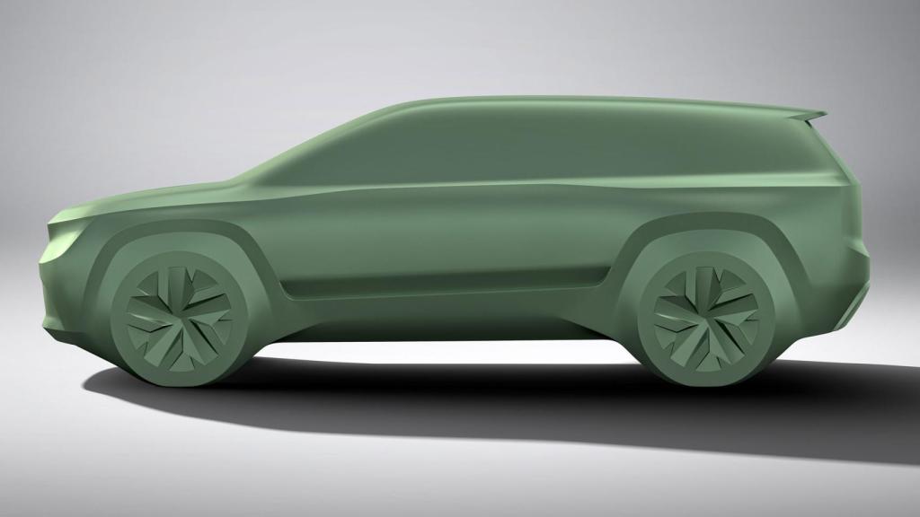 Skoda SUV de gran tamaño eléctrico.