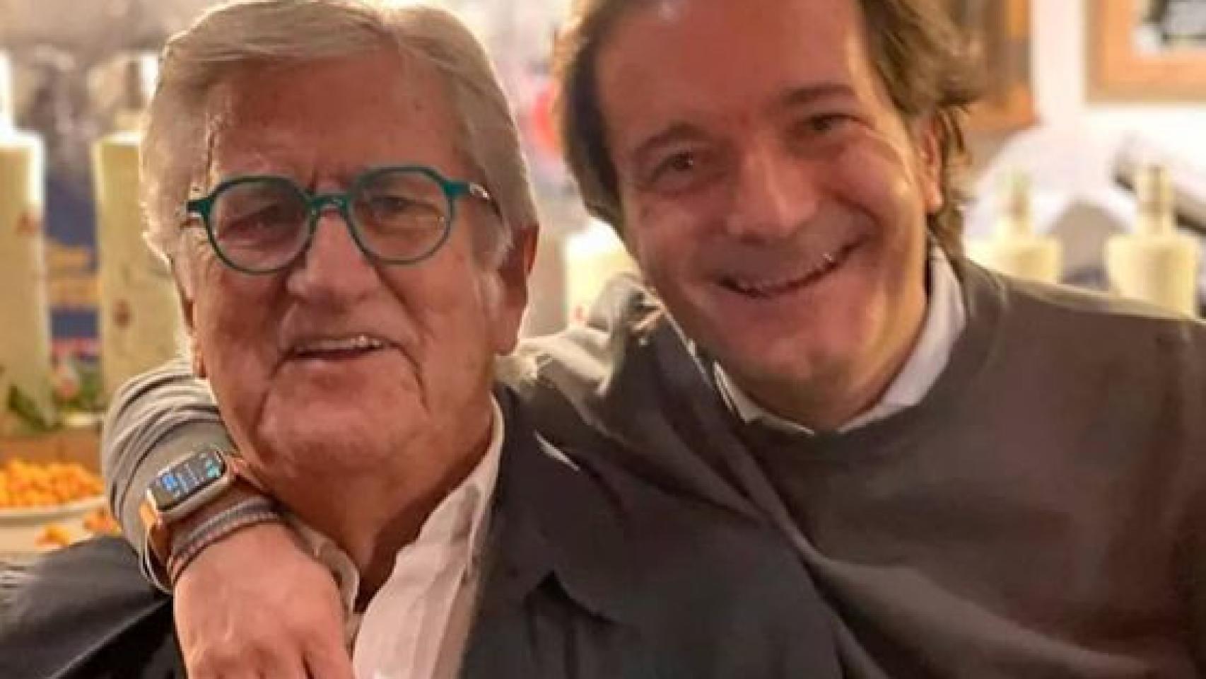 Pepe Domingo Castaño y Guillermo Valadés.