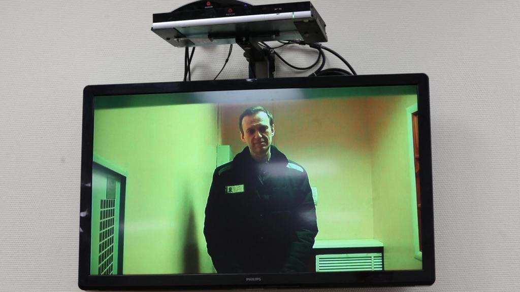 Videoconferencia de Navalny.