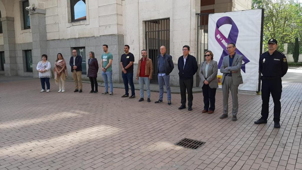 Minuto de silencio en Burgos