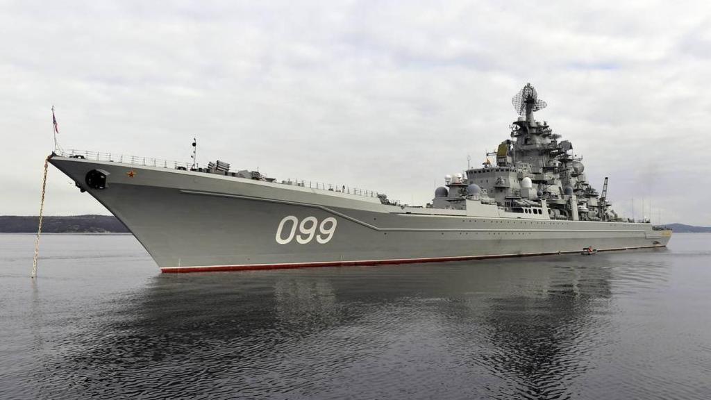 Buque nuclear ruso Pedro el Grande