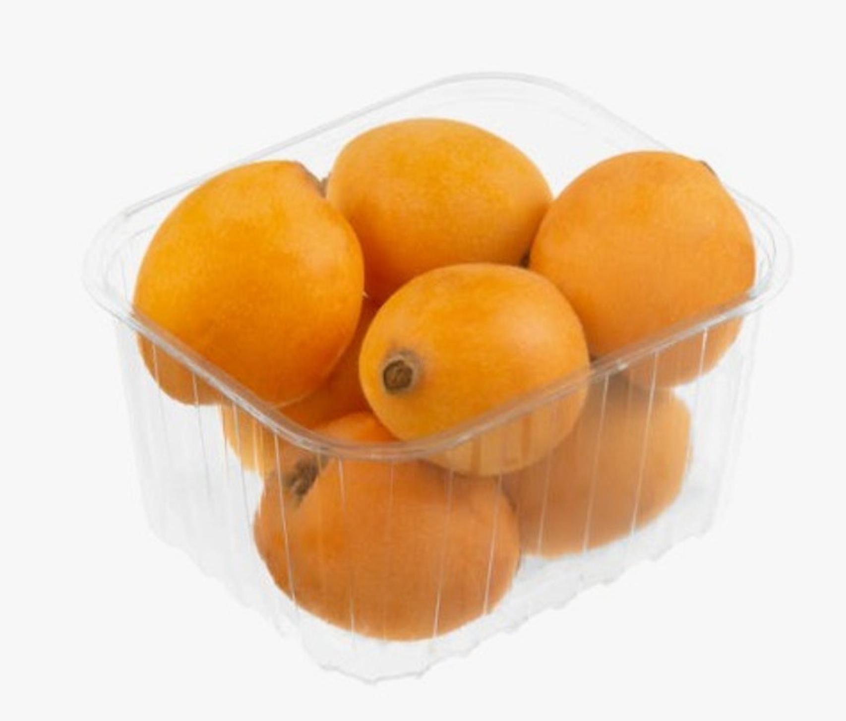 La bandeja de nísperos de Mercadona.