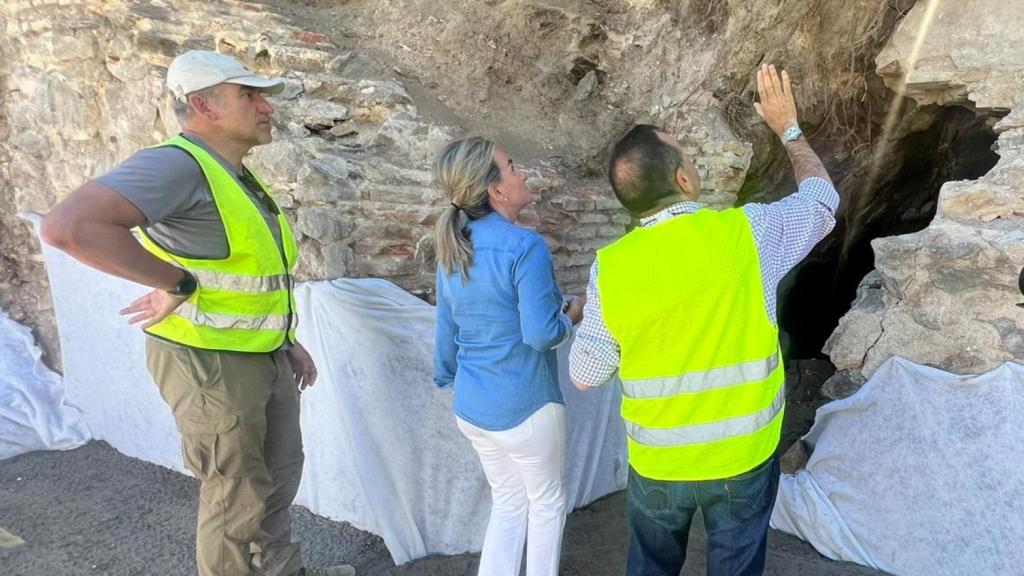 Milagros Tolón ha visitado el posible santurario.