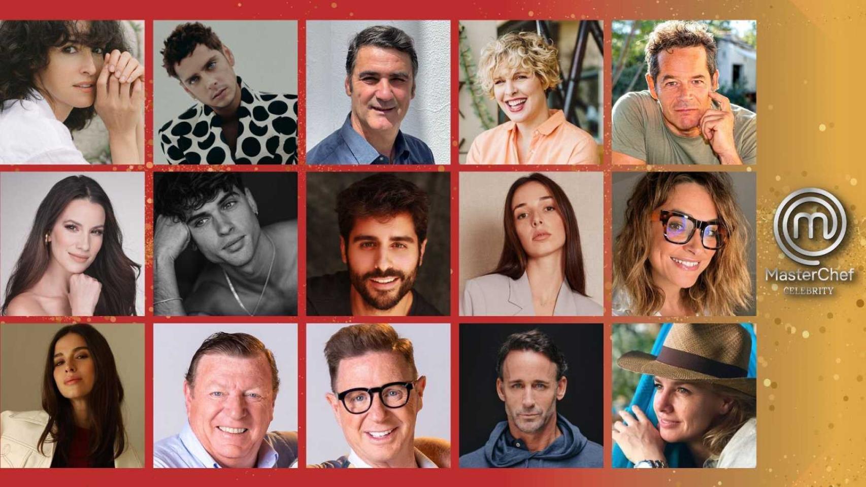Imagen de los concursantes de 'MasterChef Celebrity 8'