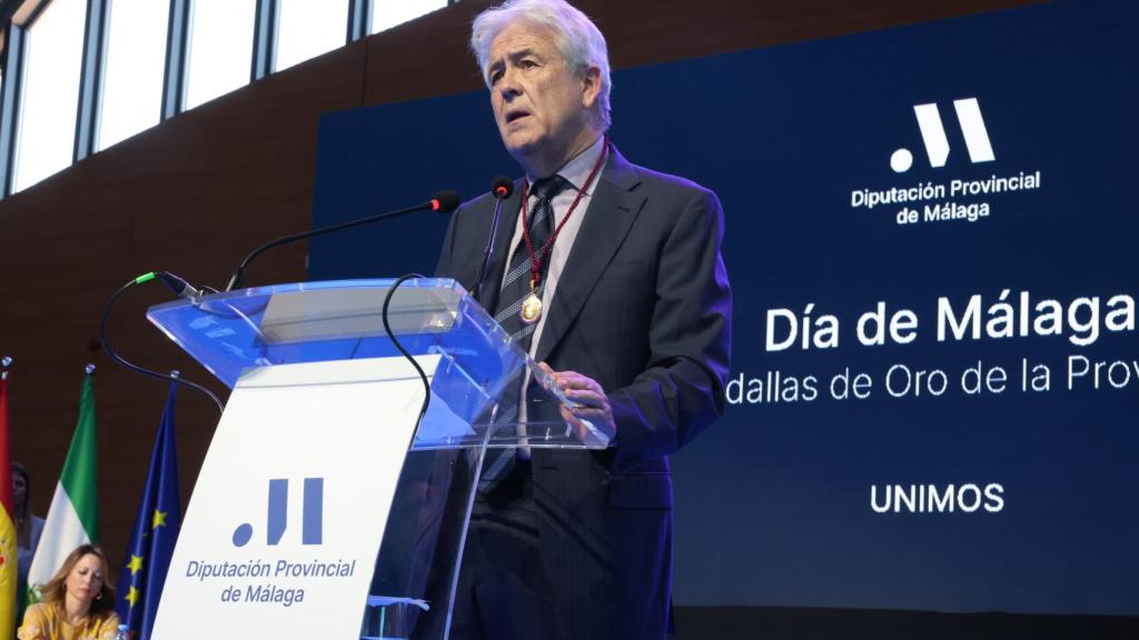 Emilio Alba durante su discurso.