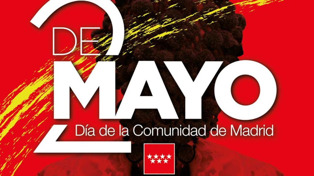 Cartel de las fiestas del 2 de mayo.