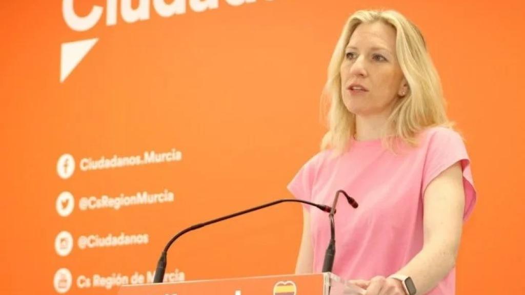 La candidata de Ciudadanos a la presidencia de la Comunidad Autónoma, María José Ros.