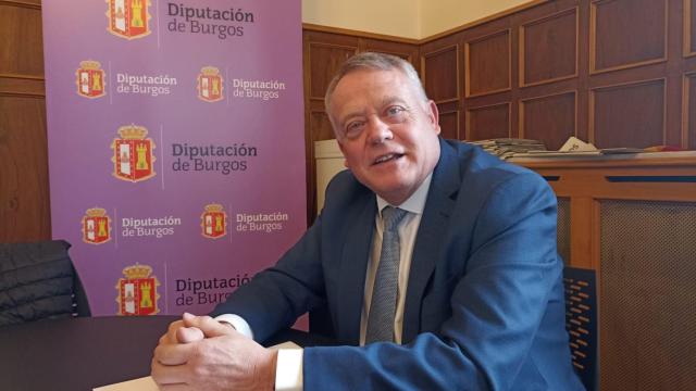 Lorenzo Rodríguez, alcalde de Castrillo Mota de Judíos y vicepresidente de la Diputación de Burgos