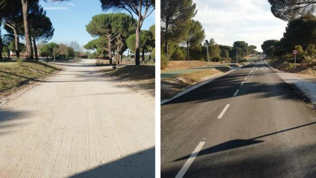 El antes y el después del Camino de Sacedón en Pedrajas